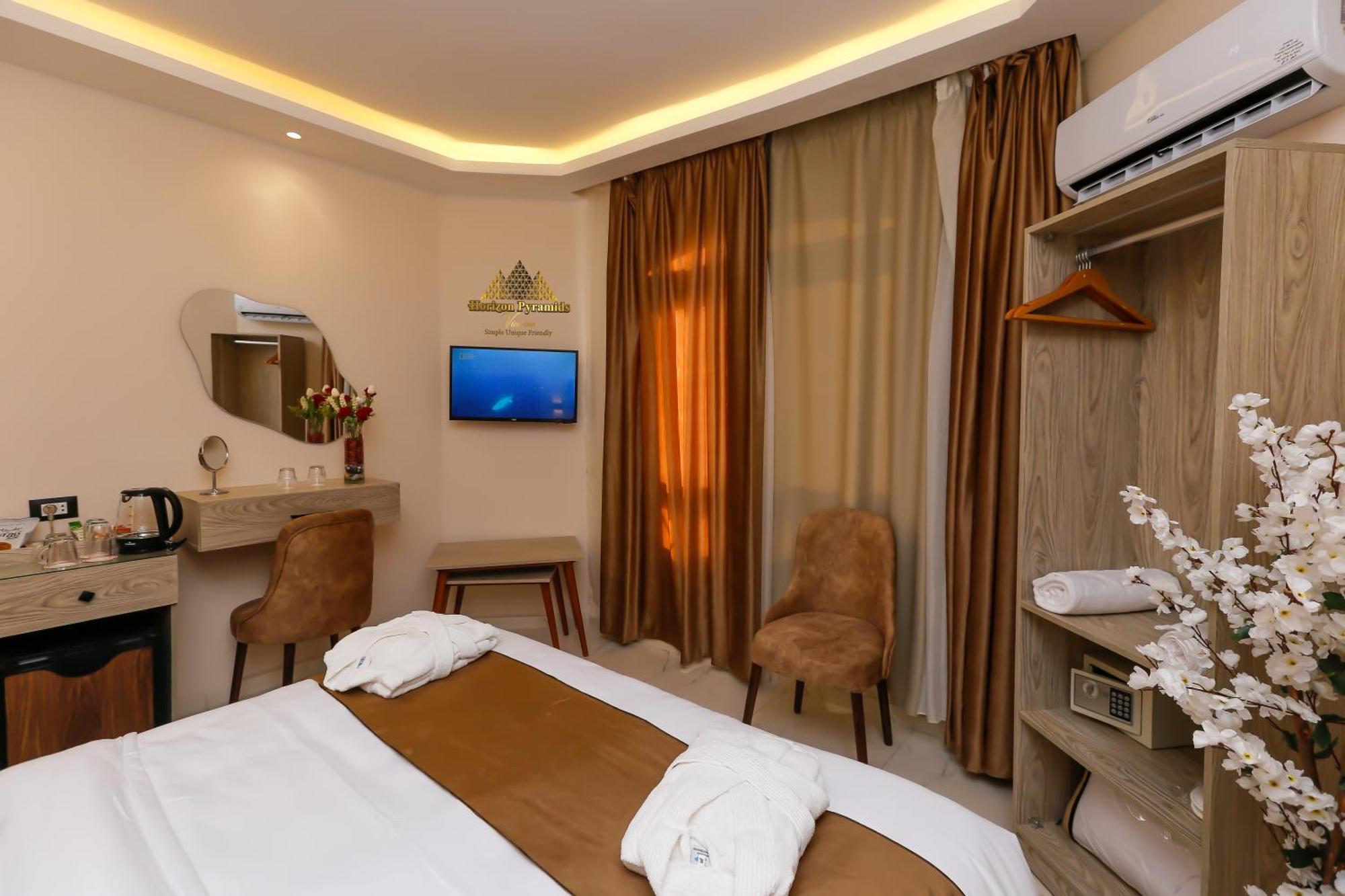 Horizon Pyramid View Inn Kafret el-Gabal المظهر الخارجي الصورة