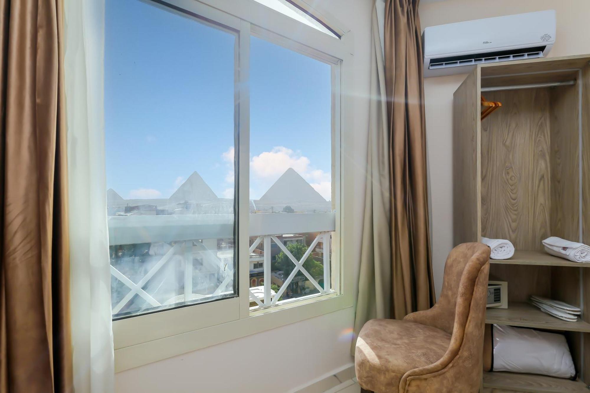 Horizon Pyramid View Inn Kafret el-Gabal المظهر الخارجي الصورة
