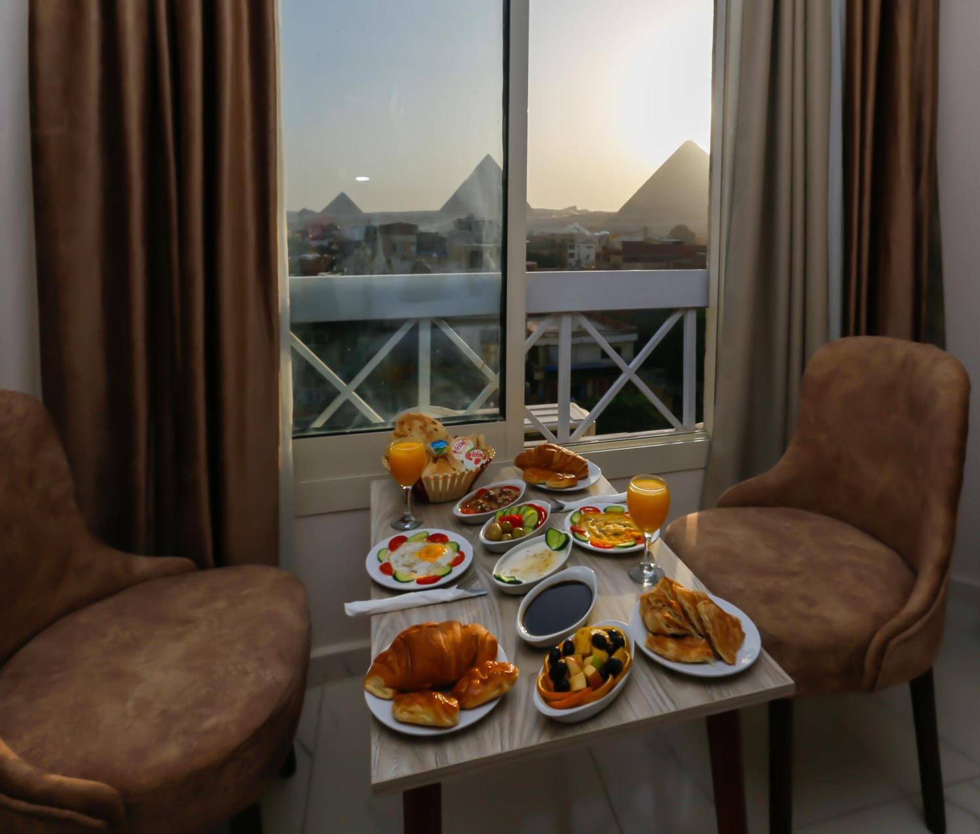 Horizon Pyramid View Inn Kafret el-Gabal المظهر الخارجي الصورة