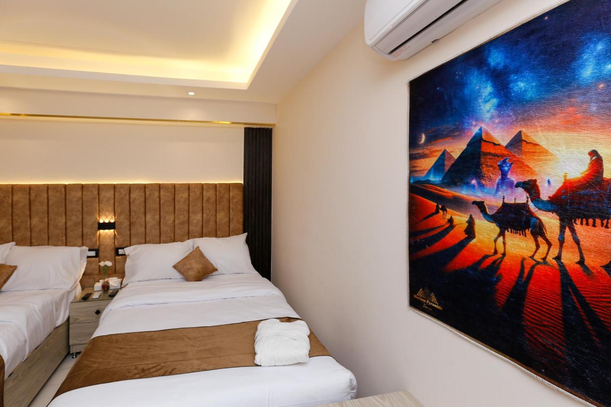 Horizon Pyramid View Inn Kafret el-Gabal المظهر الخارجي الصورة